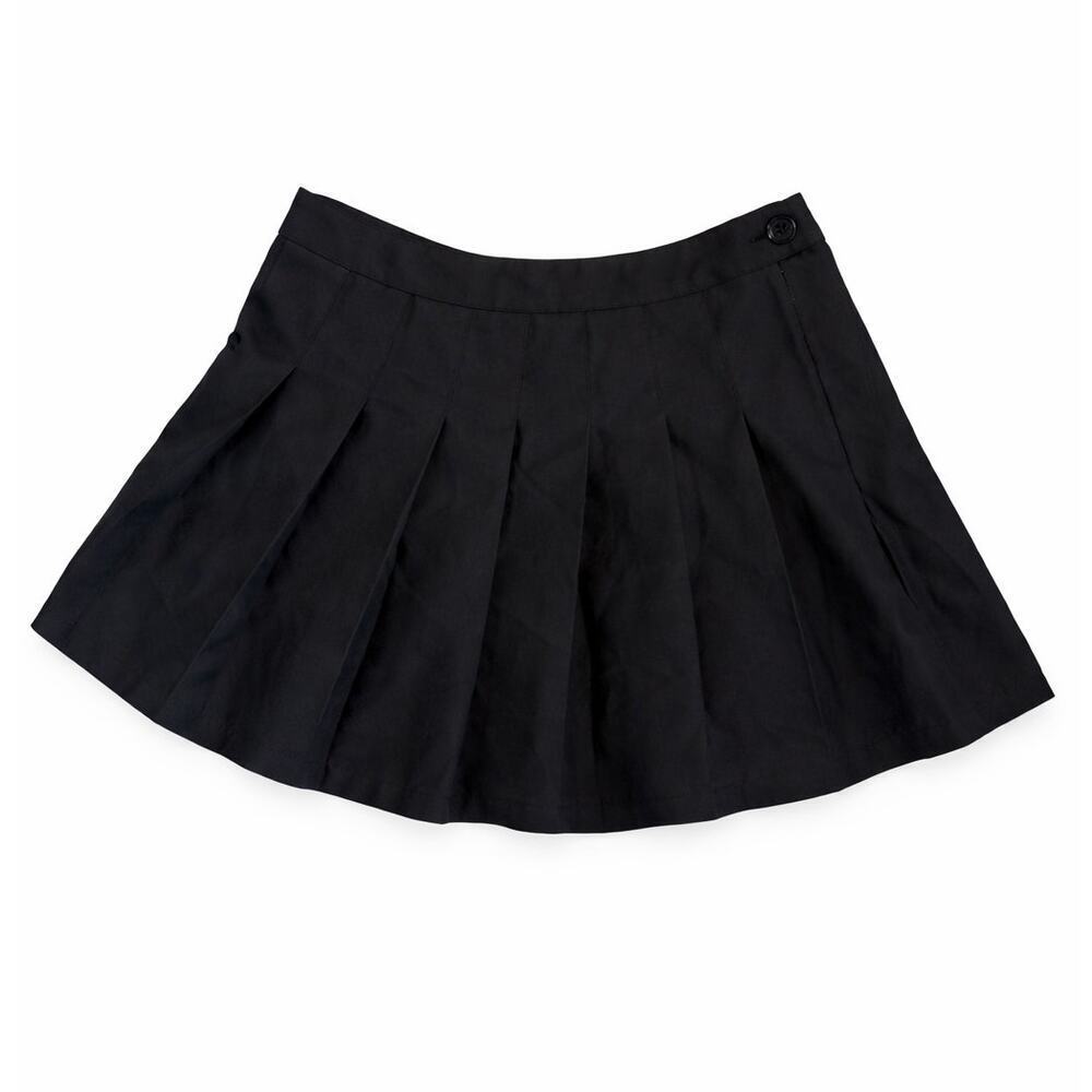 Forever 21 Pleated Black Mini Skirt - Picture 2 of 2